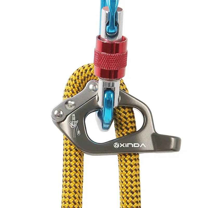 Regolazione Esterna Eye-To-Eye Sling Rope Positioning Lanyard Adjuster Per Ascend Discend Xinda Rock Climbing Srt Speleologia Tools