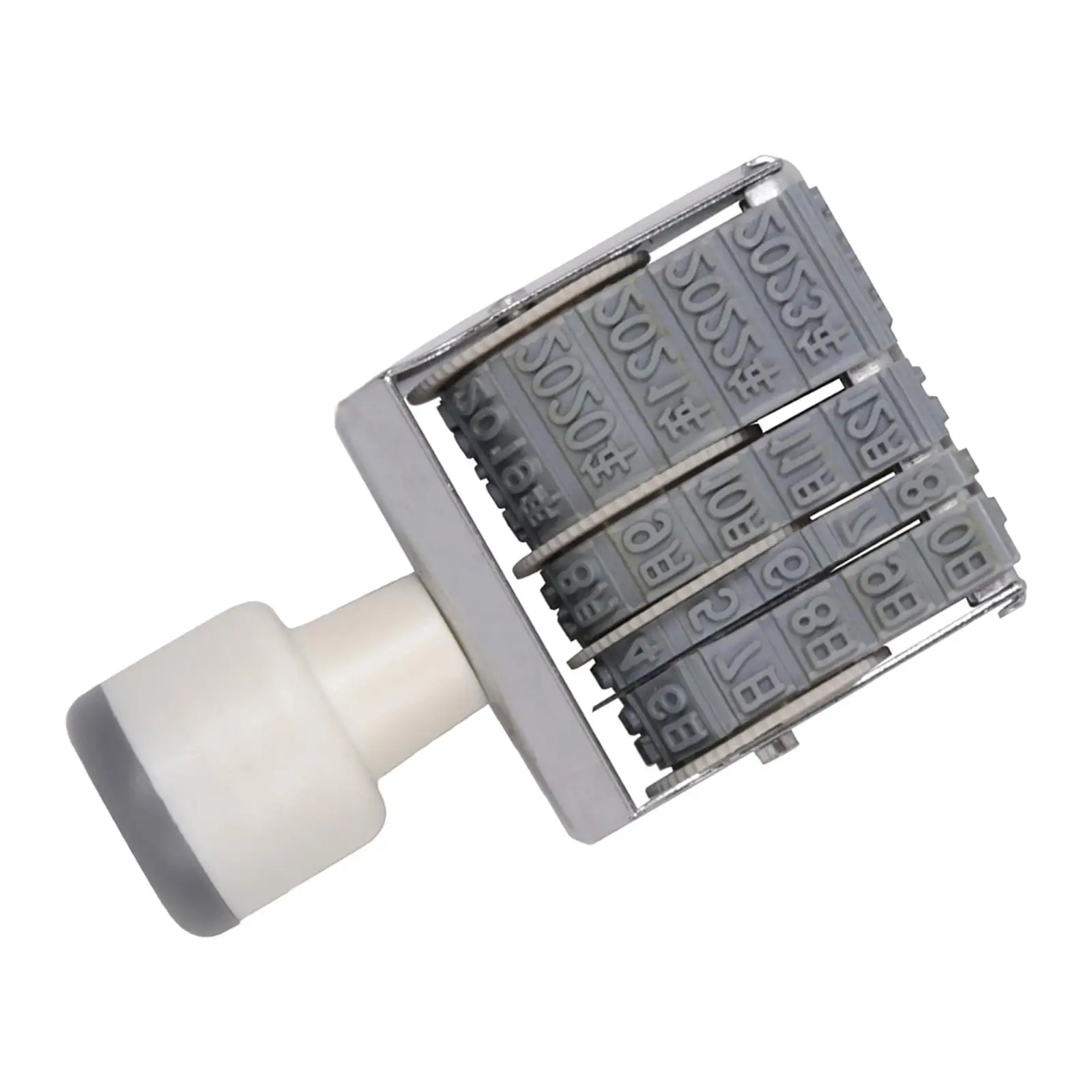 8 Cifre Roller Stamp Raccordi Numerazione Timbro Carrello Rolling Wheel Number Stamp Calendar Time For Date Fai Da Te Craft Card Making