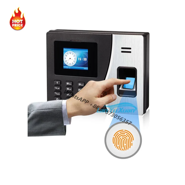 2 Pezzi Cloud Software Wifi Finger Print Swipe Card Macchina Biometrica Per Presenze