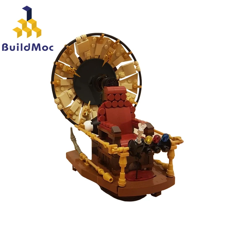 Moc Retro The Time Machine Building Block Set Sci-Fi Creativity Time Machine Brick Model Toy For Kid Christmas Birthday Gift