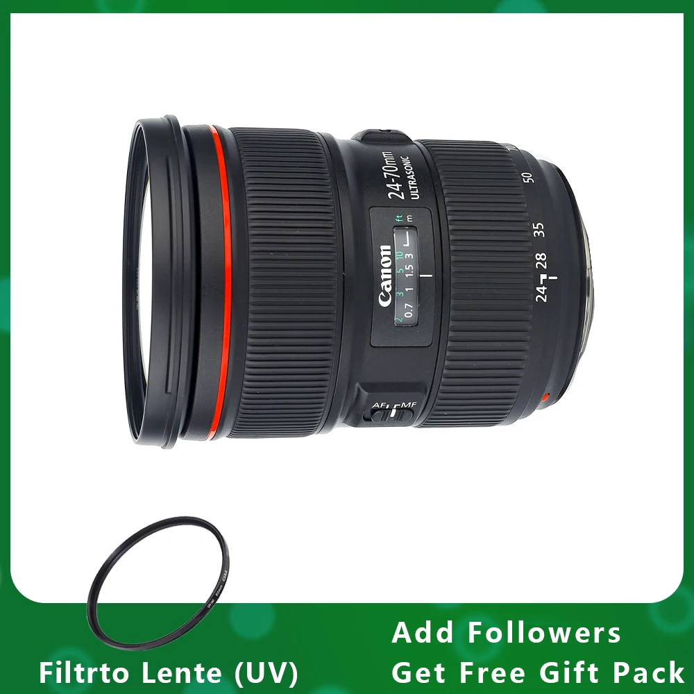 Obiettivo Canon Ef 24-70Mm F/2.8L Ii Usm Per Fotocamera Canon Eos Slr
