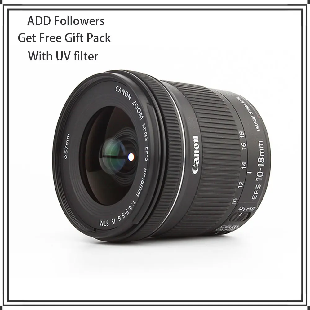 Canon Ef-S 10-18Mm F4.5-5.6 Is Stm Lens