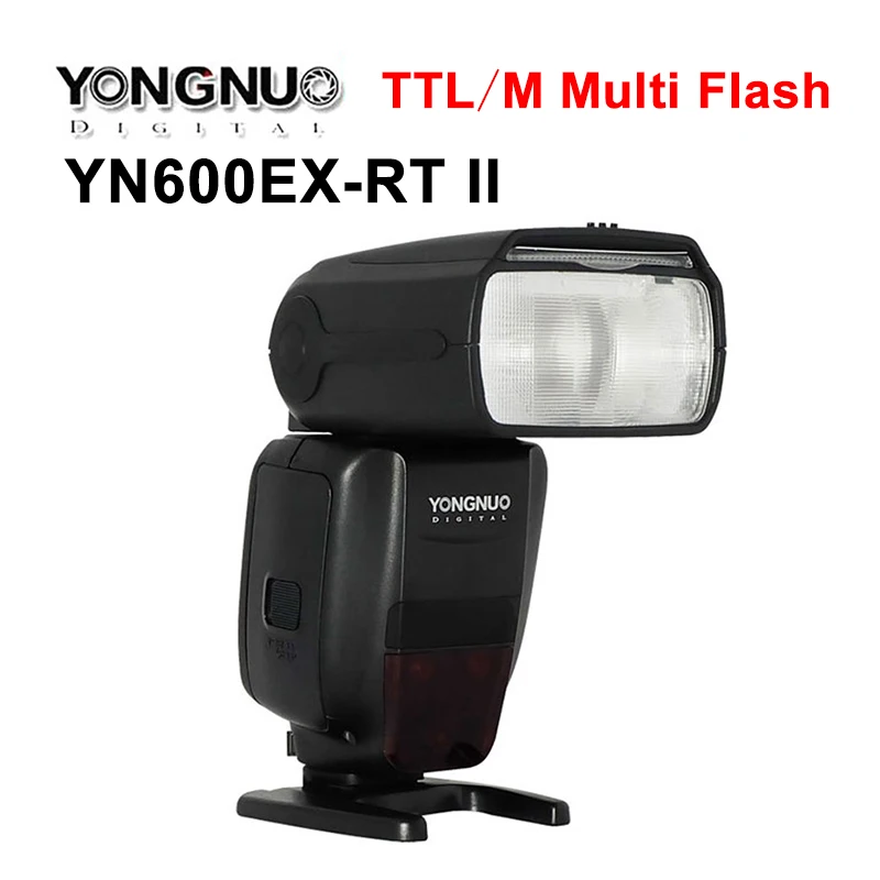 Yongnuo Yn600Ex-Rt Ii Ttl M Master Flash Light 2.4G Wireless Hss 1/8000S Speedlite Per Supporto Fotocamera Canon Zoom Manuale Automatico