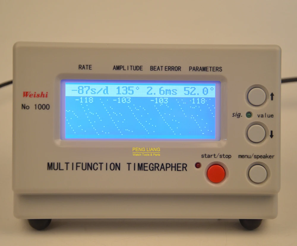 Timephist Watch Timing Machine No.1000 Watch Tester Strumenti Per Orologiai Strumenti Per La Riparazione Dell'Orologio