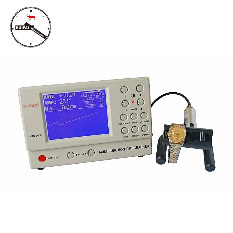 No. 3000 Timegrapher Vigilanza Meccanica Macchina Di Prova Per Orologiai