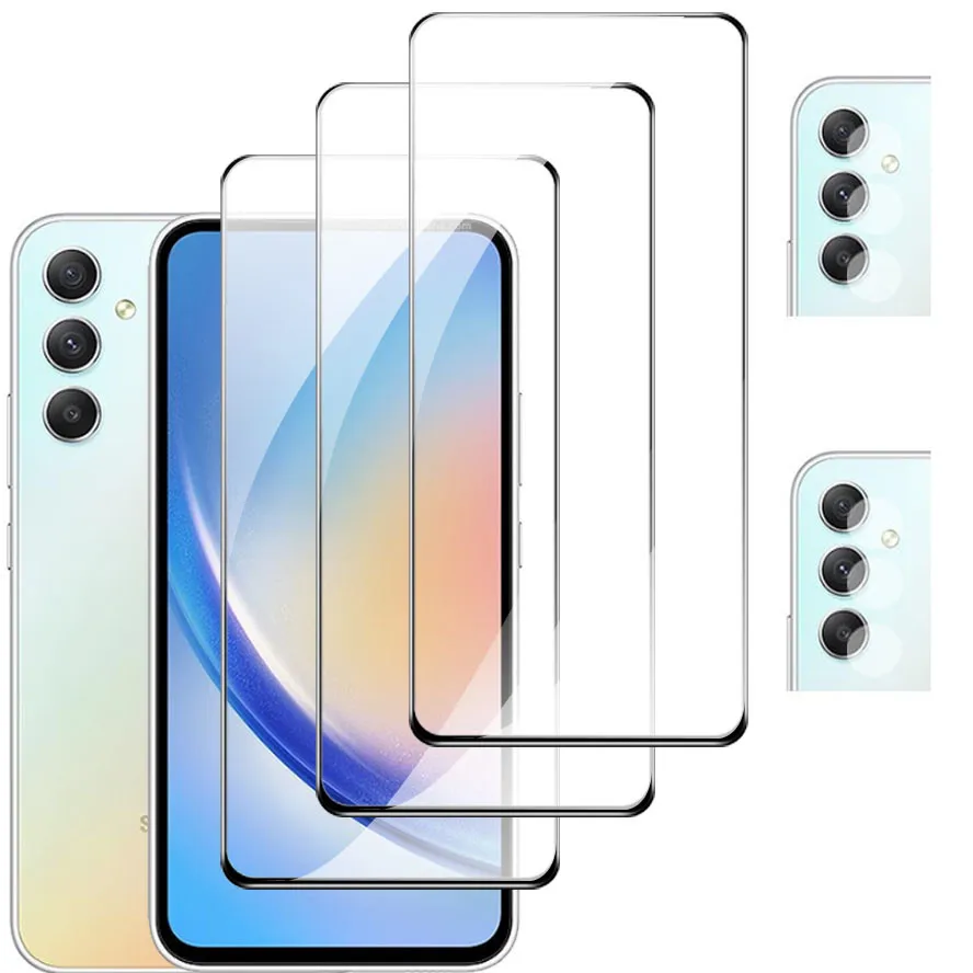 A54, Per Samsung A54 Vetro Samsung Galaxy A54 5G Vetro Temperato Samsung A53 Pellicola Protettiva Galaxy A53 Samsung A53 A73 A33 Fotocamera Galaxi A73