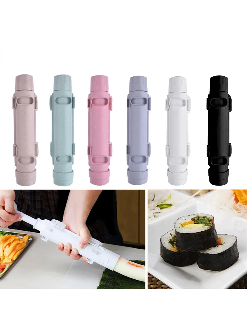 Sushi Maker Quick Sushi Bazooka Rullo Giapponese Stampo Per Riso Verdura Carne Rotolamento Fai Da Te Sushi Che Fa Macchina Cucina Strumento Per Sushi