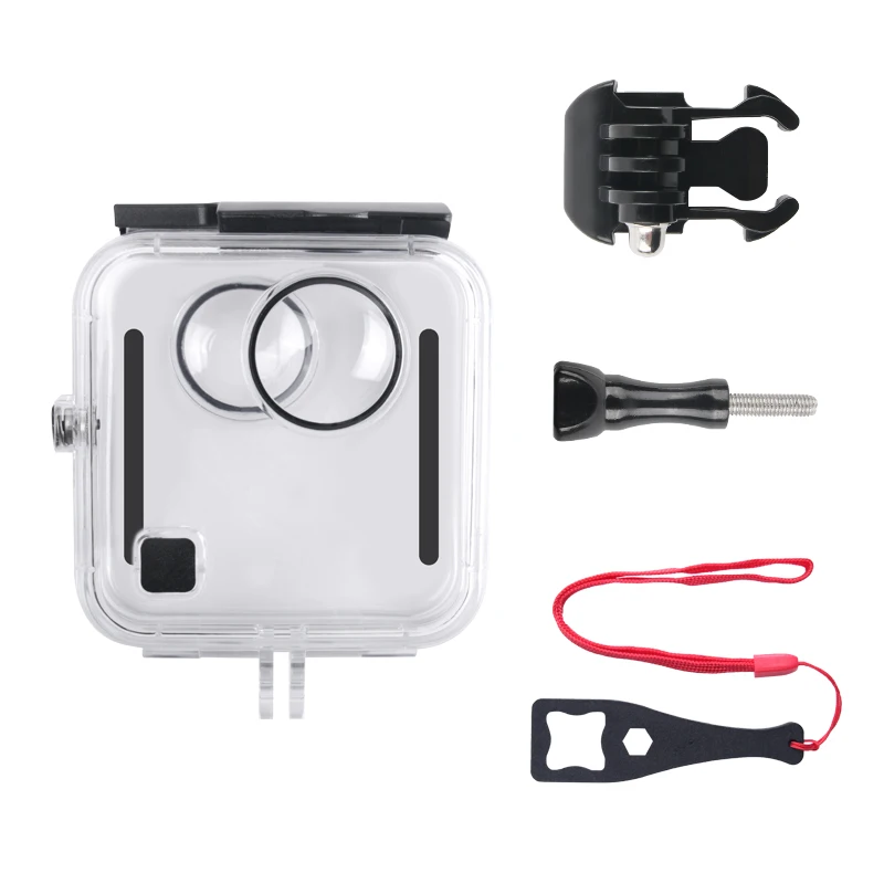 Per Gopro Fusion 360 ° Custodia Impermeabile Accessori Custodia Subacquea Custodia Protettiva Cornice Per Fusion Action Camera Box