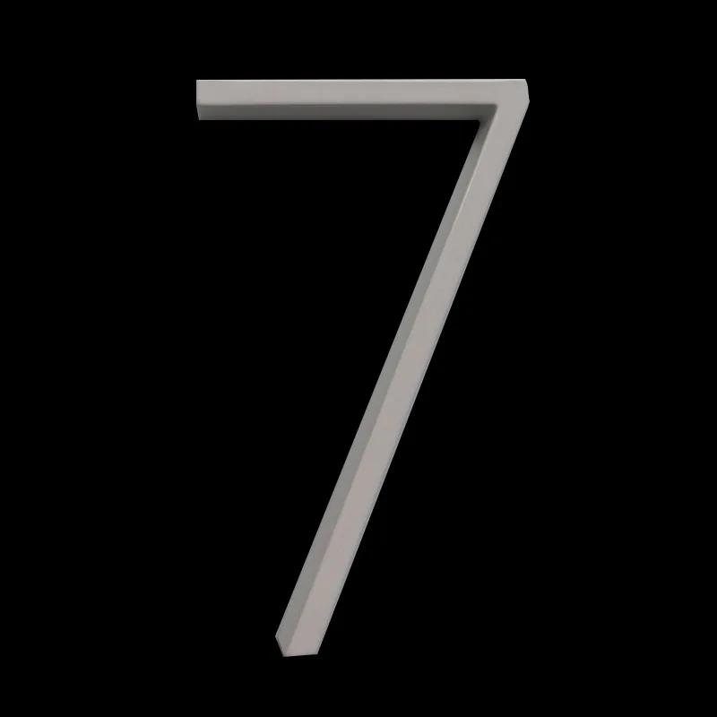 12Cm Numeri Civici Moderni Porta Indirizzo Casa Numeri Per Casa Huisnummer Numeri Casa Targhe Esterne 5 Pollici. #0-9