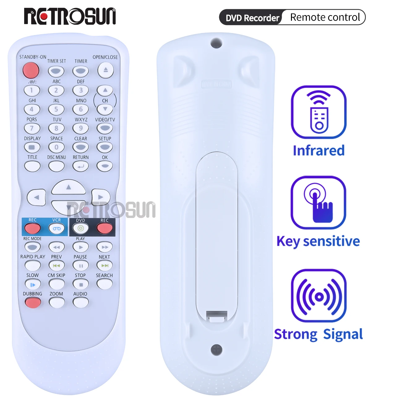 Nuovo Telecomando Sostituito Nb654 Per Registratore Dvd Funai Nb654Ud Sv2000 Wv20V6