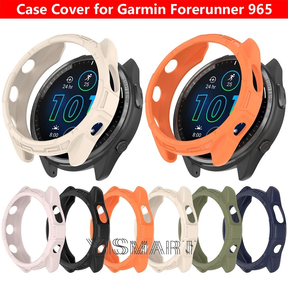 Custodia Per Garmin Forerunner 965 Custodia Protettiva Antigraffio Per Garmin 965 Custodie Protettive In Silicone Morbido Accessori Shell