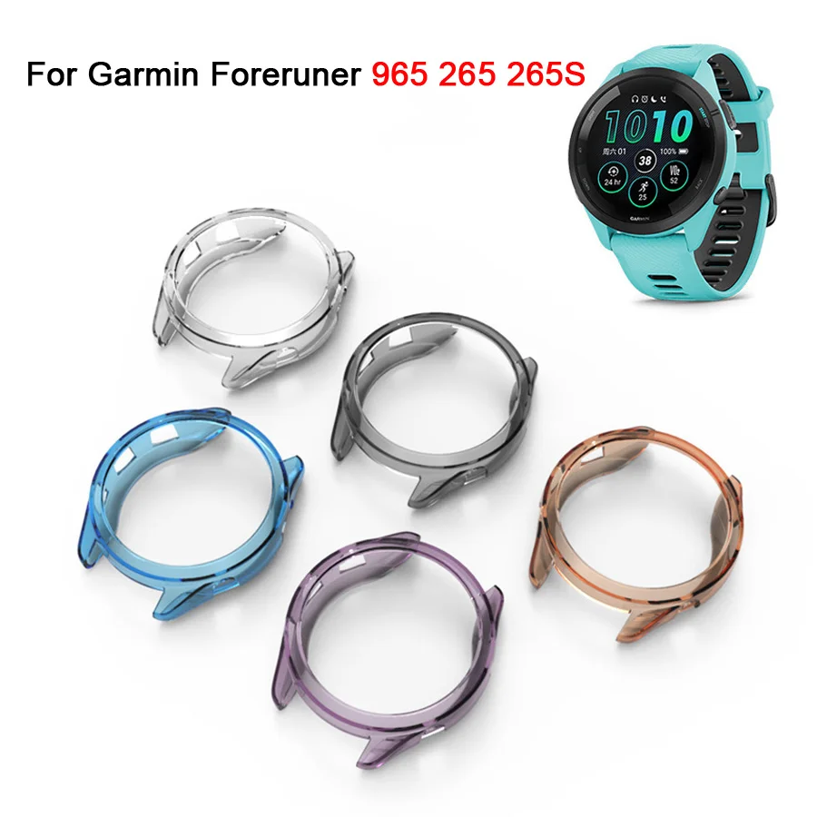 Custodia Per Garmin Forerunner 965 265 Custodia Protettiva In Tpu Morbido Per Garmin Forerunner 265 S