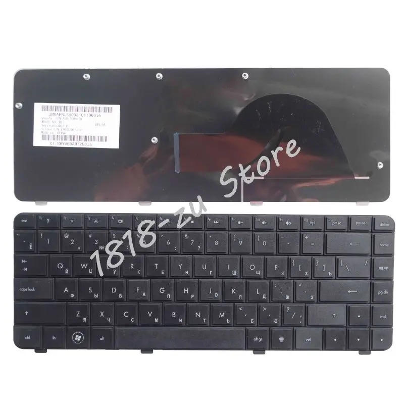 Tastiera Del Computer Portatile Russo Per Hp Cq42 G42 G42-300 599602-251 605922-251 606607-251 V112346As1 595199-251 Cq42-100 Cq42-200 Serie