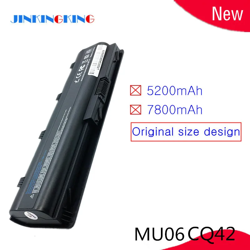 Mu06 Batteria Del Computer Portatile Per Hp Compaq Presario Cq32 Cq42 Cq43 Cq56 Cq62 Cq62-300 Cq72 Hstnn-Q62C Hstnn-178C Hstnn-179C Hstnn-181C