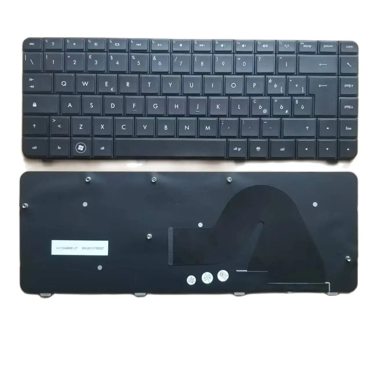 Nuova Tastiera It Italiana Per Hp Compaq Presario Cq42 D42 -100 -200 -300 -400 G42 Nero