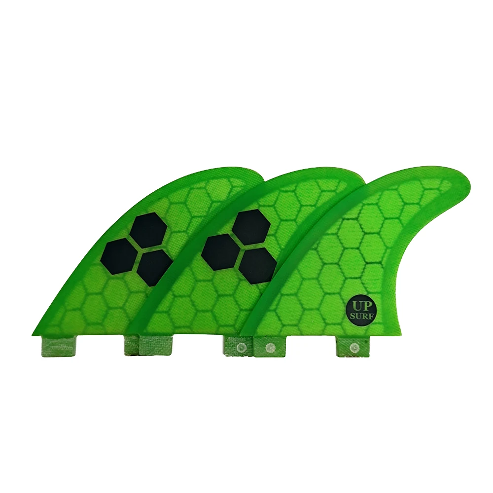 G3 Tri Fins Thruster Upsurf Fcs Pinne Big Honeycomb Carbon Fins Accessori Per La Nautica Paddle Surf Fins Green S Quilhas For Sup Fins
