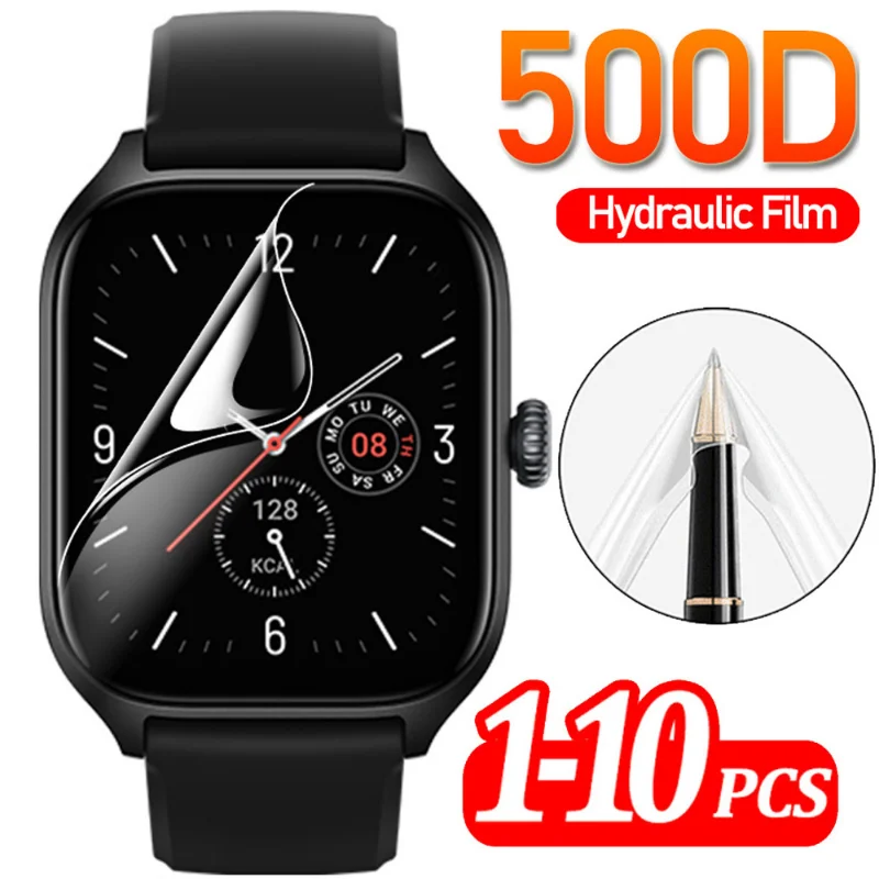 Pellicola Idrogel Da 10 Pezzi Per Amazfit Gts 4/Gts 4 Mini Pellicola Proteggi Schermo Antigraffio In Tpu Per Huami Amazfit Gts 4 Accessori