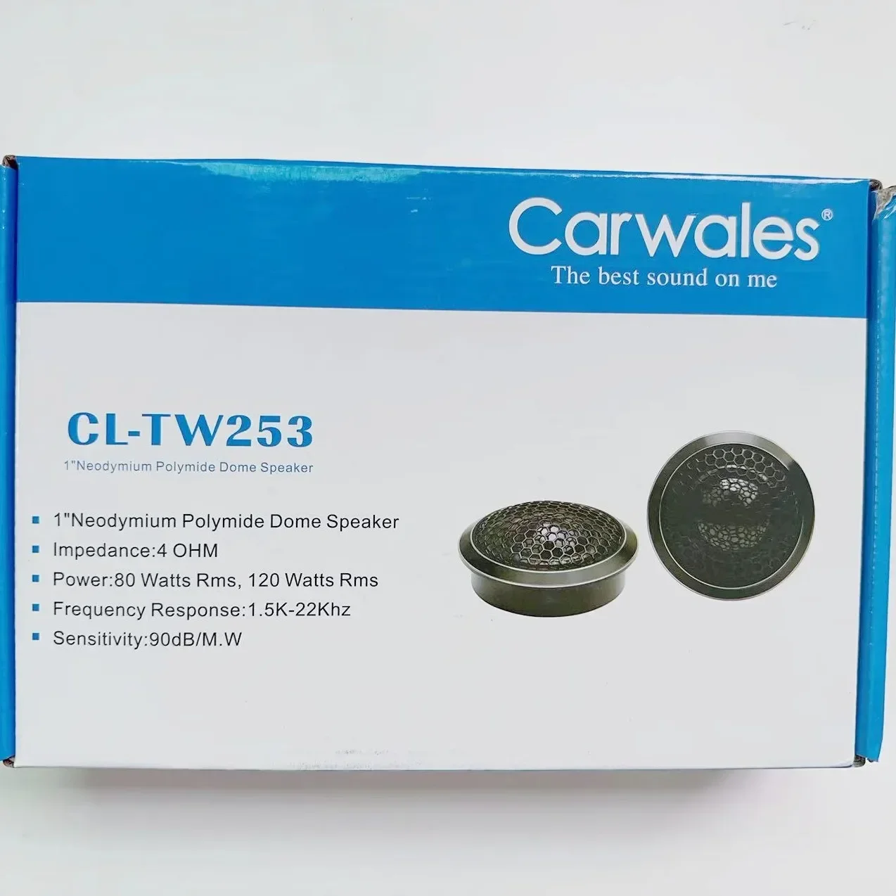 2Pcs Car Super Tweeter Altoparlanti 4 Ohm Mini Dome Hifi Tweeter Para Auto Tweeter De Alta Fidelidad 1 Pollice Di Alta Qualità
