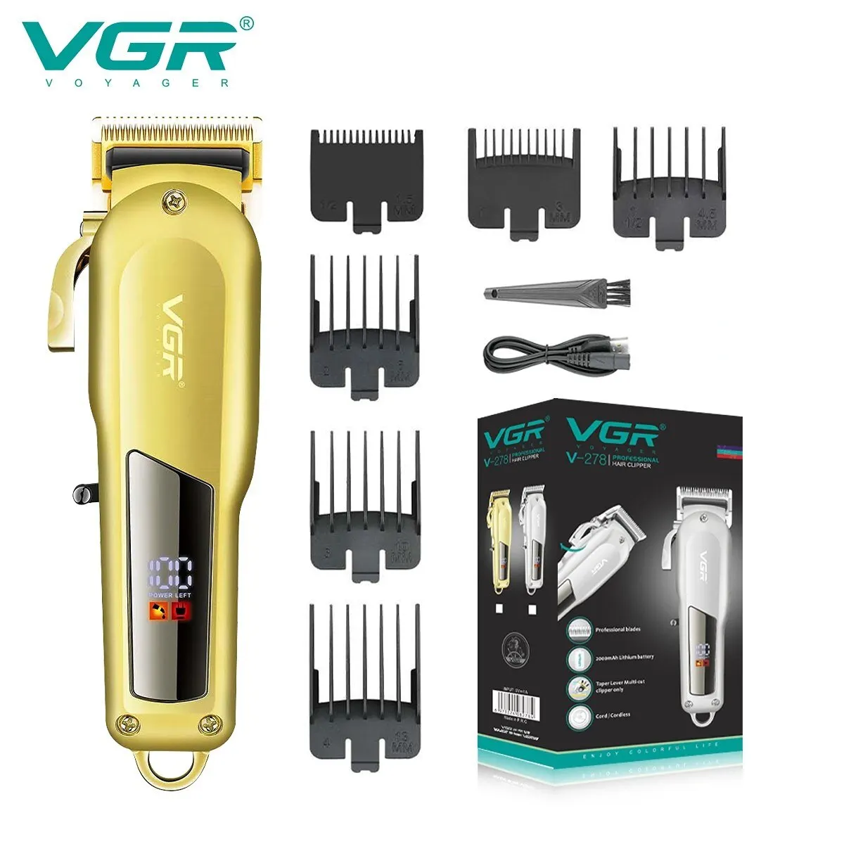Tagliacapelli Vgr Tagliacapelli Per Uomo Tagliacapelli Tagliacapelli Tagliacapelli Professionale Cordless Tagliacapelli Ricaricabile V-278