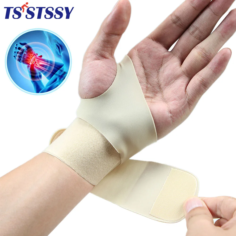 1 Pz Fasce Da Polso Brace-Tendinite Supporto Per Tunnel Carpale Artrite-Sollevamento Pesi E Calisthenics Stabilizzatore Di Compressione