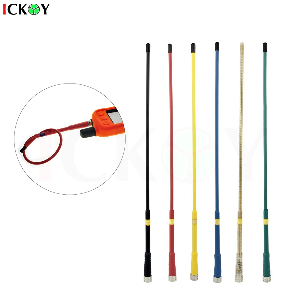 Antenna Flessibile Muti-Color A Lungo Raggio 15 ''38Cm Per Gps Portatile Garmin Astro 430 320 900 Alpha 50 Alpha 100 200I 300I 200 300