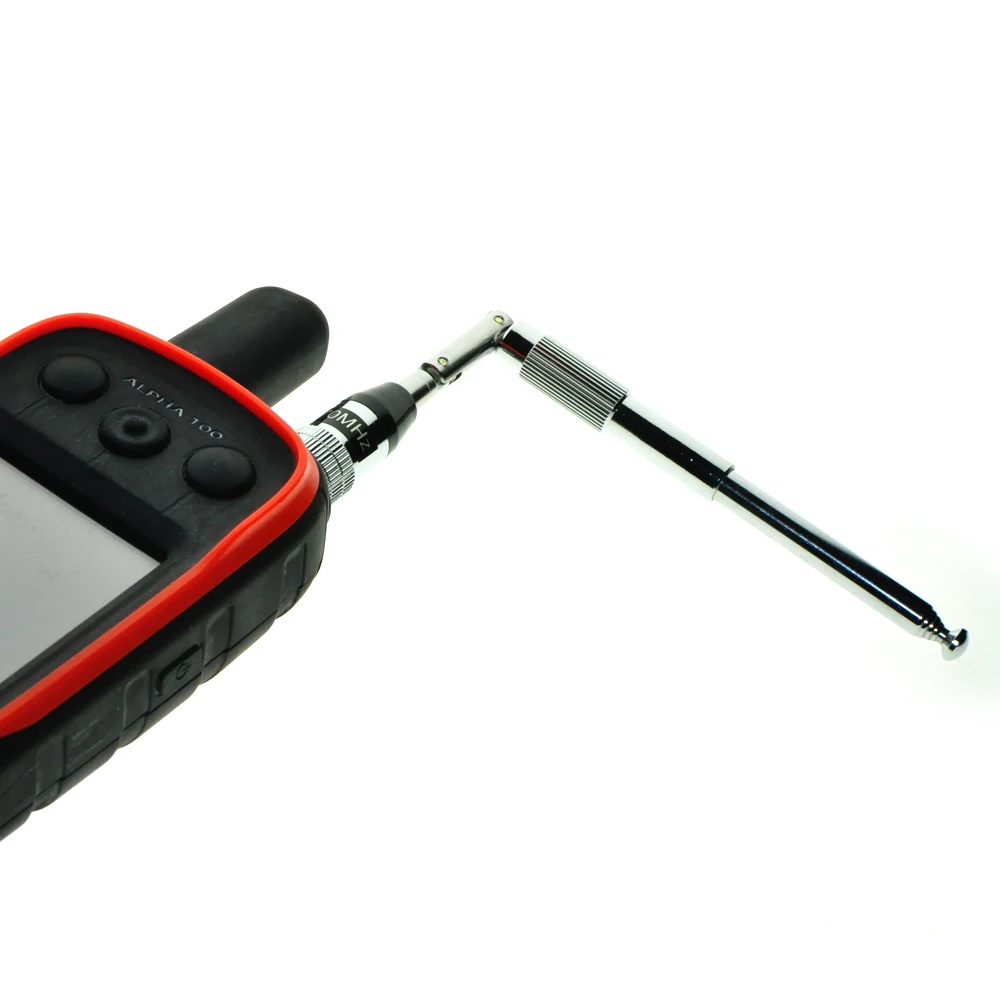 Antenna Telescopica Pieghevole Estensibile A Lungo Raggio Flessibile Per Garmin Alpha 100 50 200I 10 300 200 Astro 320 430 900 Accessori