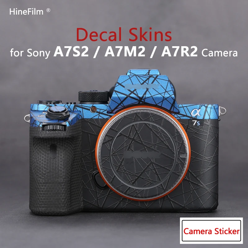 A7M2 Camera Decal Skin A7Sii A7S2 Camera Skin Per Sony Alpha A7Rii A7Ii Camera Skin Decal Protector Sticker 3M Materiale Vinilico