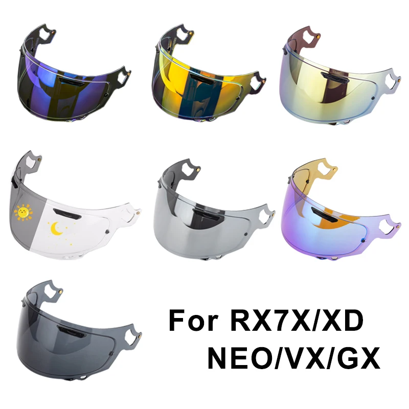 Visiera Casco Per Arai Rx7X Corsair-X Rx7V Neo Xd Vas-V Lente Moto Capacete Moto Parabrezza Per Rx-7X Visiere Fotocromatiche