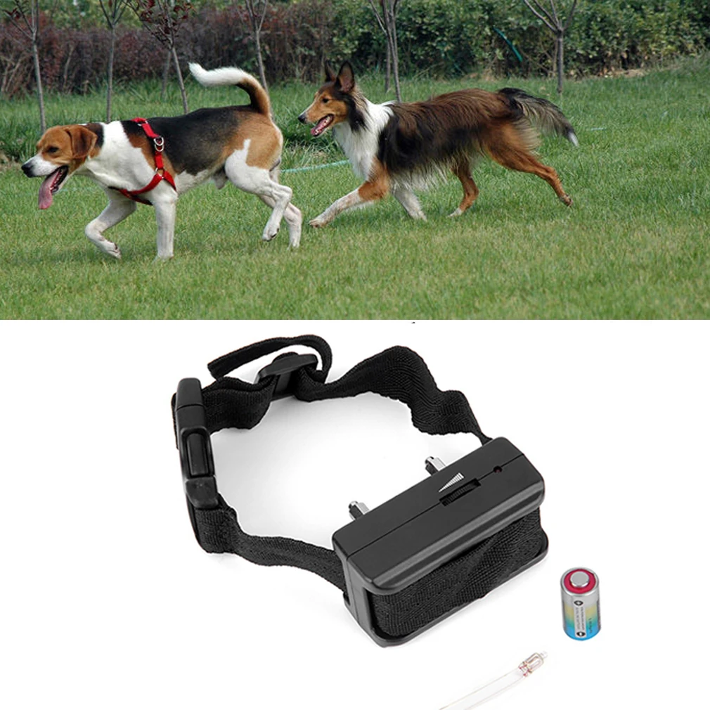Anti Bark Dog Puppy Pet Training Collar Bark Terminator Stop Electric Shock Worldwide Store