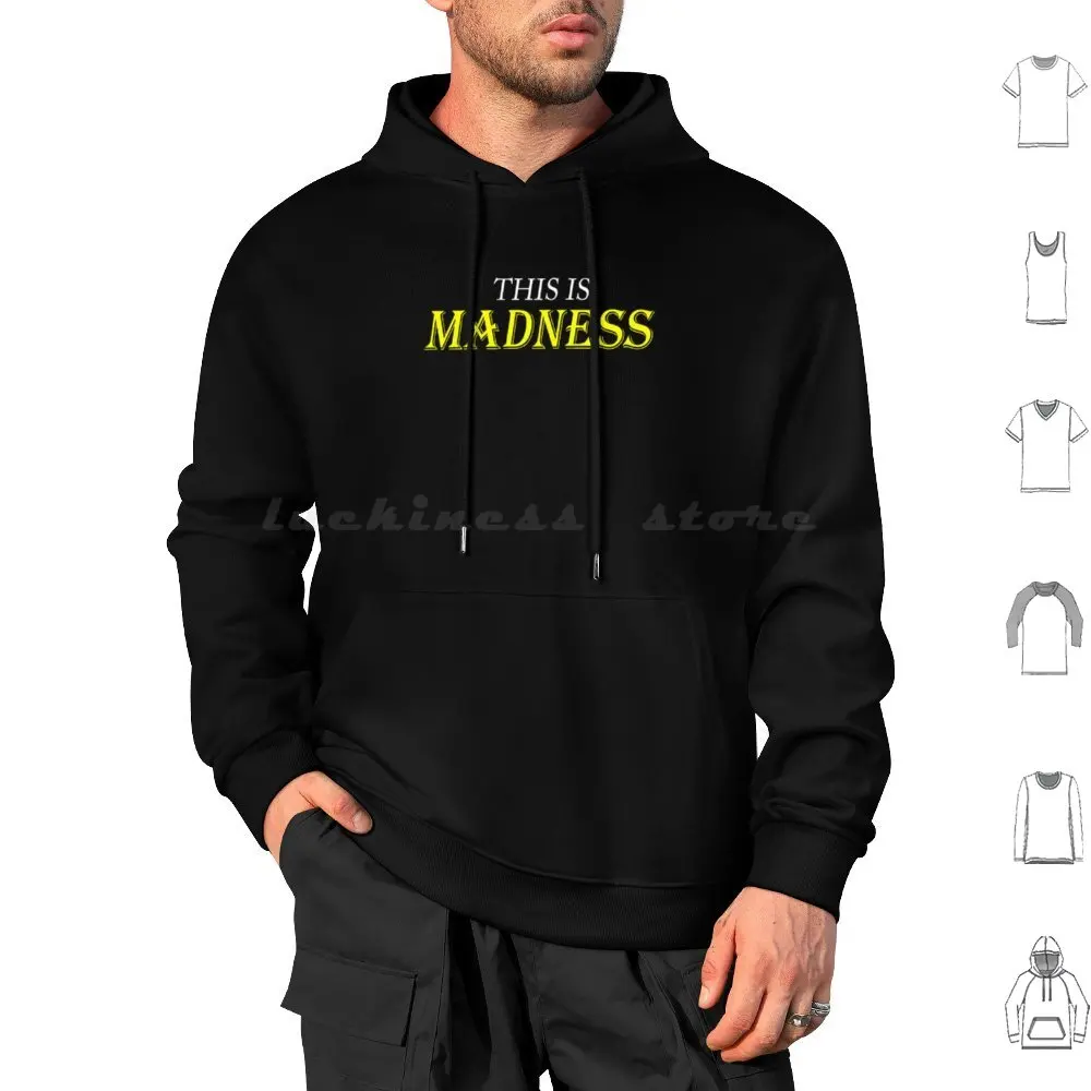 This Is Madness Album Connect The Circle Hoodie Cotton Manica Lunga Madness Band Ska Music Punk The Madness Of King George