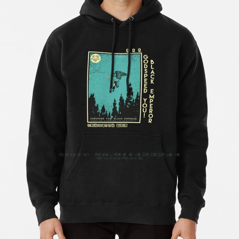 Godspeed You Black Emperor Felpa Con Cappuccio Maglione 6Xl Cotton Godspeed You Black Emperor Post Gybe Music Mogwai Album Band Canada