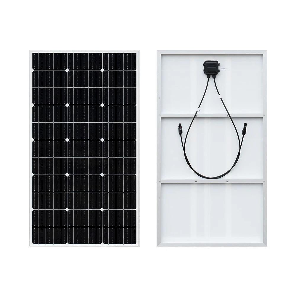 Xinpuguang Solar Cell Solar Panel 120W 100W 12V Modulo Pannello Solare Monocristallino Alimentazione Fotovoltaica Per Camper Furgoni Fotocamera Pompa 
