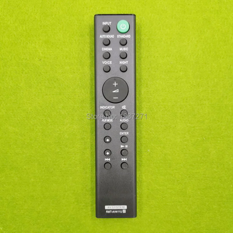 Telecomando Rmt-Ah411U Per Sistema Musicale Soundbar Sony Ht-Sf200 Ht-S100F Ht-Sf150