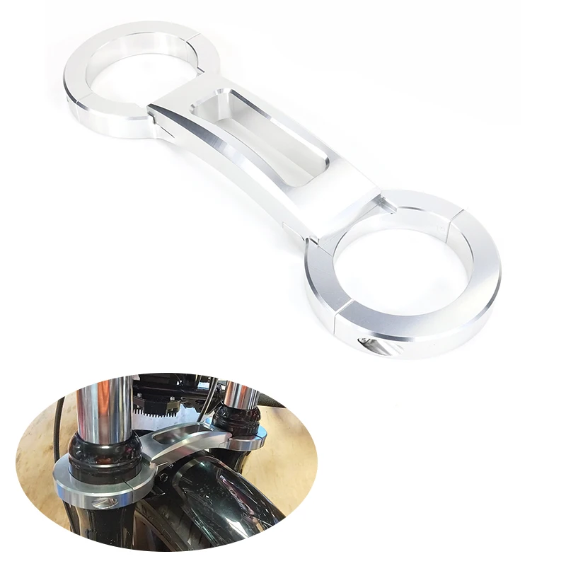 Aftermarket Misura Per Harley Dyna Street Bob Fxdb Dyna Super Glide Dyna Lowrider Forcella Stabilizzatore Forcella Anteriore Brace Ammortizzatore