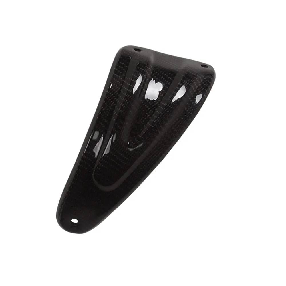 Per Aprilia Rsv4 Tuono V4 1100 2017 2018 2019 Gancio Di Scarico Per Moto In Fibra Di Carbonio Lucido Per Parti Della Staffa Di Scarico Akrapovic