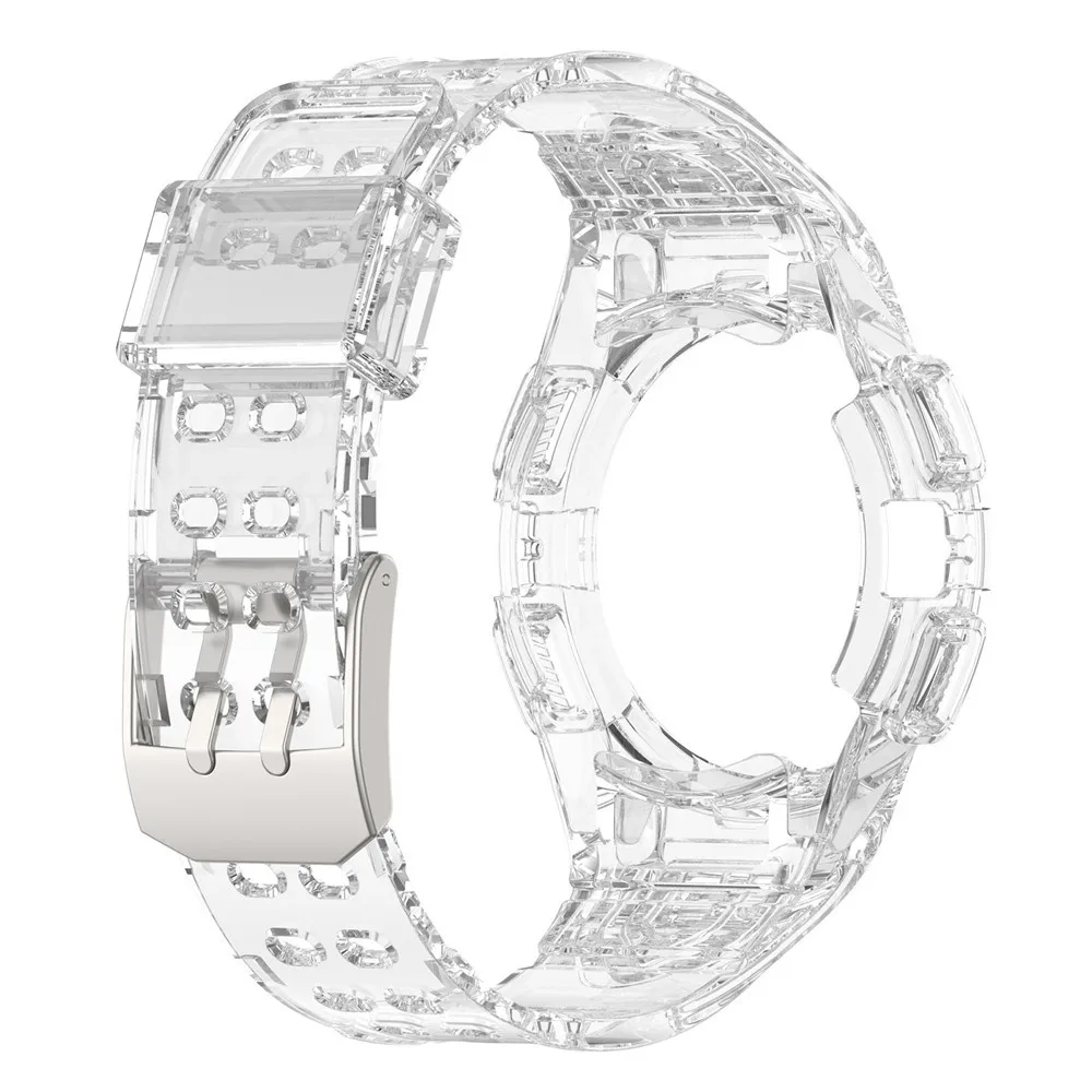 Transparent Watch Strap For Samsung Galaxy Watch4 40Mm Sport Silicone Smart Wristbands For Samsung Galaxy Watch4 44Mm Strap