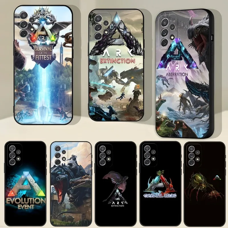 Game Ark Survival Evolved Phone Case Per Samsung Note 20 9 8 10 Pro Plus Ultra M20 M31 M30S M40 M80S M10 J7 J6 Prime Cover Posteriore