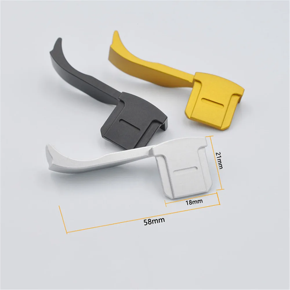 Per Leica M10P R Hotshoe Thumb Up Thumb Grip Poggiapolsi Colore Nero/Argento/Oro