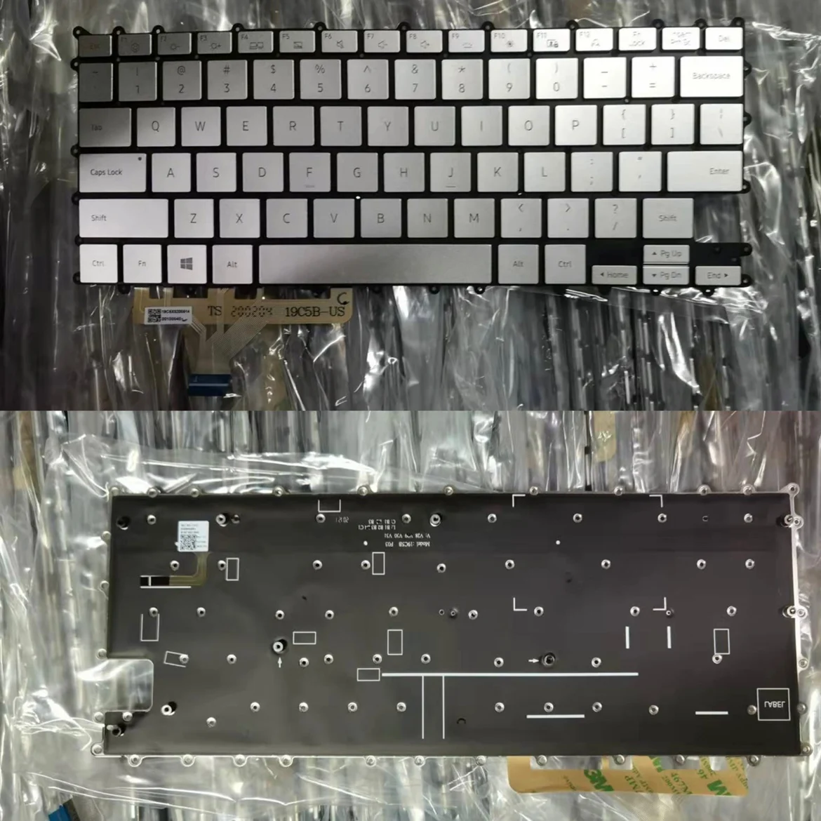 Per Samsung Galaxy Book Flex Alpha Muslimate 730Qcj Np730Qcj-K02Us Us Laptop Keyboaord Con Retroilluminazione Come Foto
