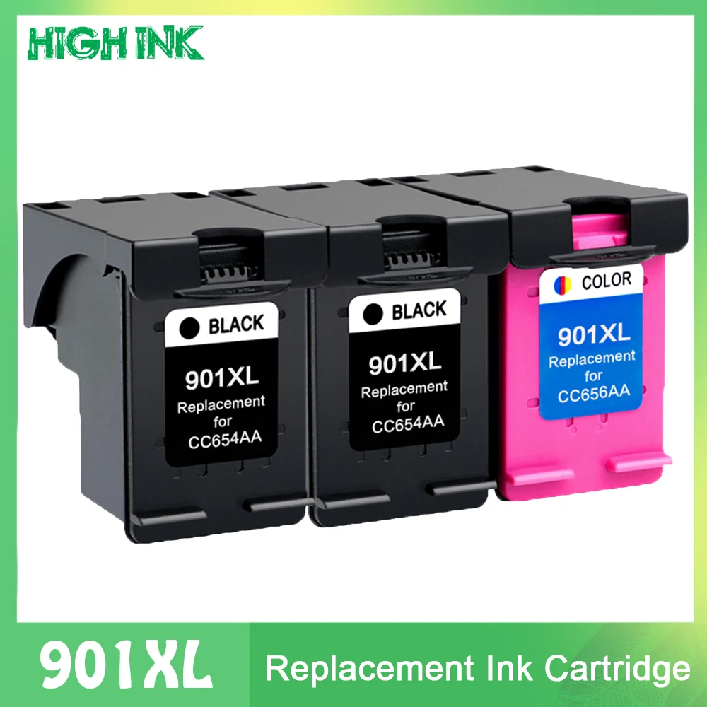 901Xl Cartuccia Di Inchiostro Sostituire Per Hp 901 Xl Hp 901 A Getto D'Inchiostro Per Hp Officejet 4500 G510G J4525 J4535 J4540 J4550 J4580 Stampante