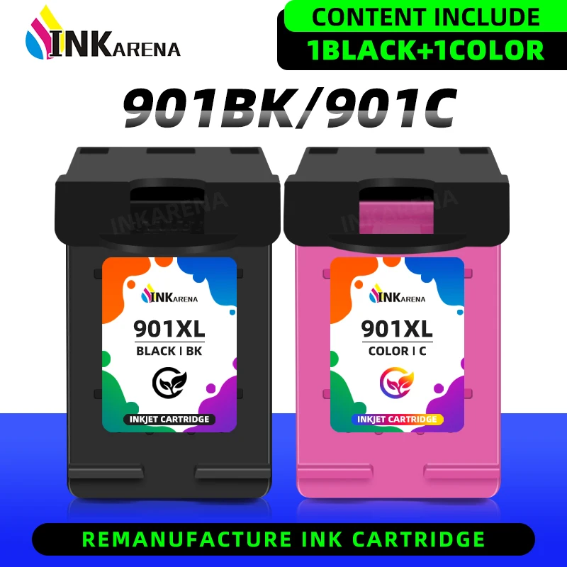 901 Cartuccia Di Inchiostro Per Hp Officejet 4500 4680 Hp 901Xl Cartuccia Di Inchiostro Officejet 4500 J4500 J4540 J4550 J4580 J4640 Stampante