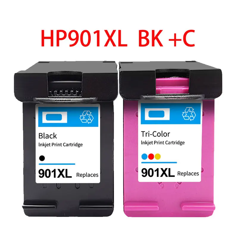 Cartuccia Di Inchiostro Compatibile Per Stampante Hp901 901Xl Officejet 4500 G510G G510H G510N Officejet 500 Desktop G510A G510B