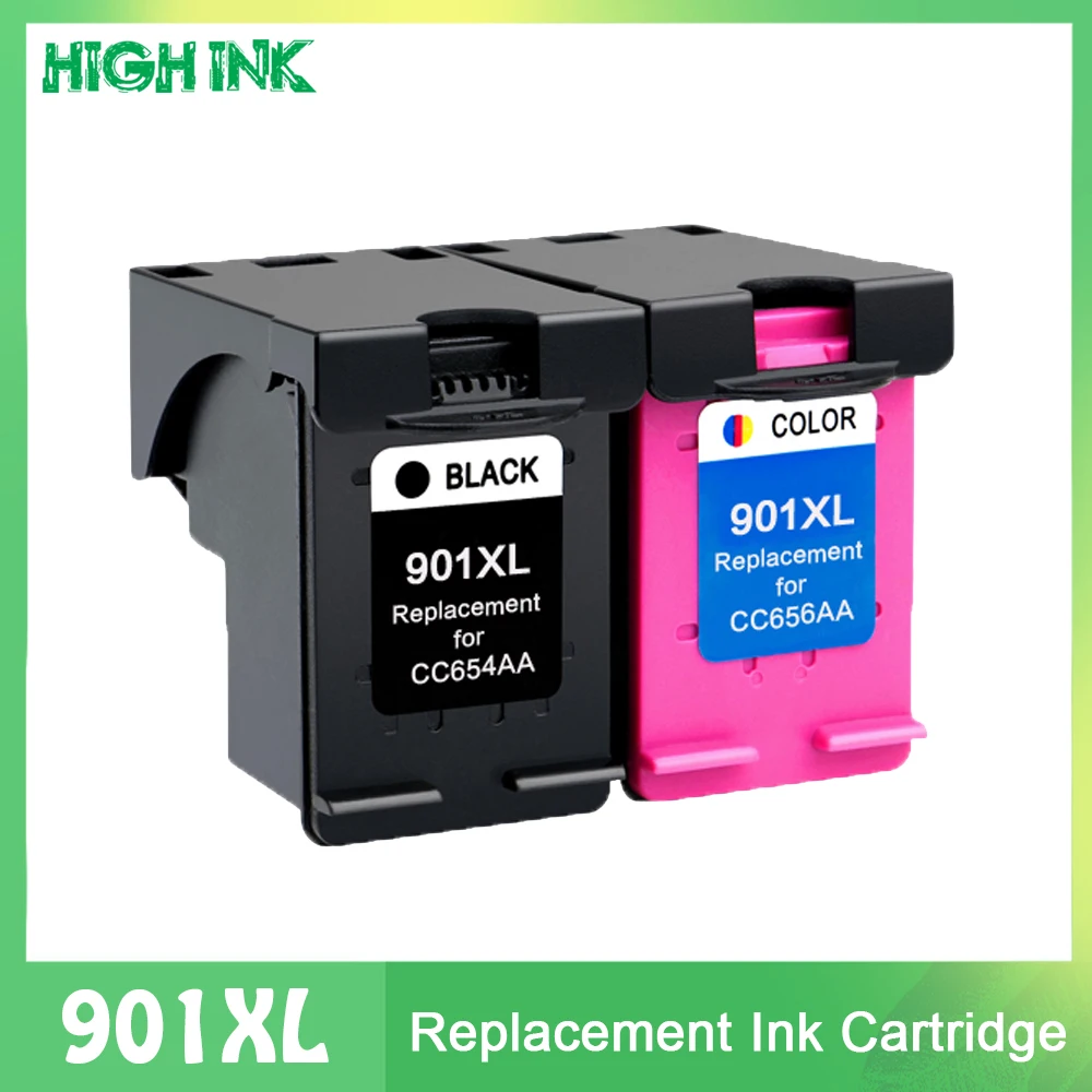 901Xl Cartuccia Sostituire Per Hp 901 Hp 901 Xl Cartuccia Di Inchiostro Per Hp Officejet 4500 J4500 J4540 J4550 J4580 J4640 J4680 Stampante