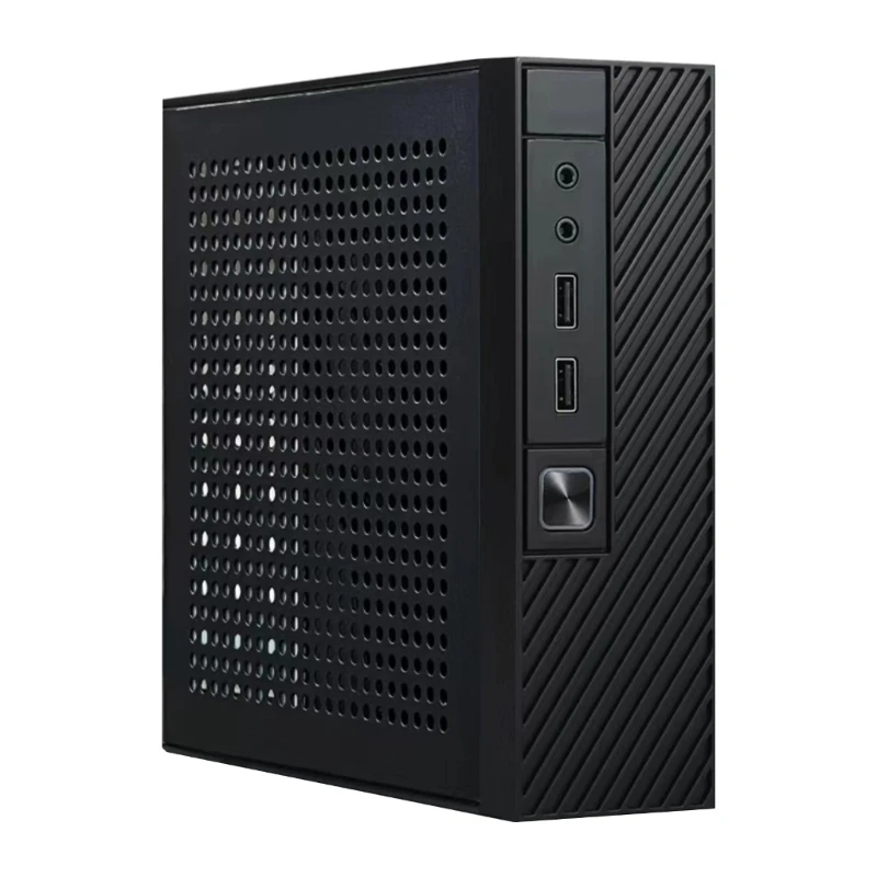 Computer Htpc Con Micro Chassis Piccolo Per Custodia Per Chassis Industriale Della Scheda Madre Itx