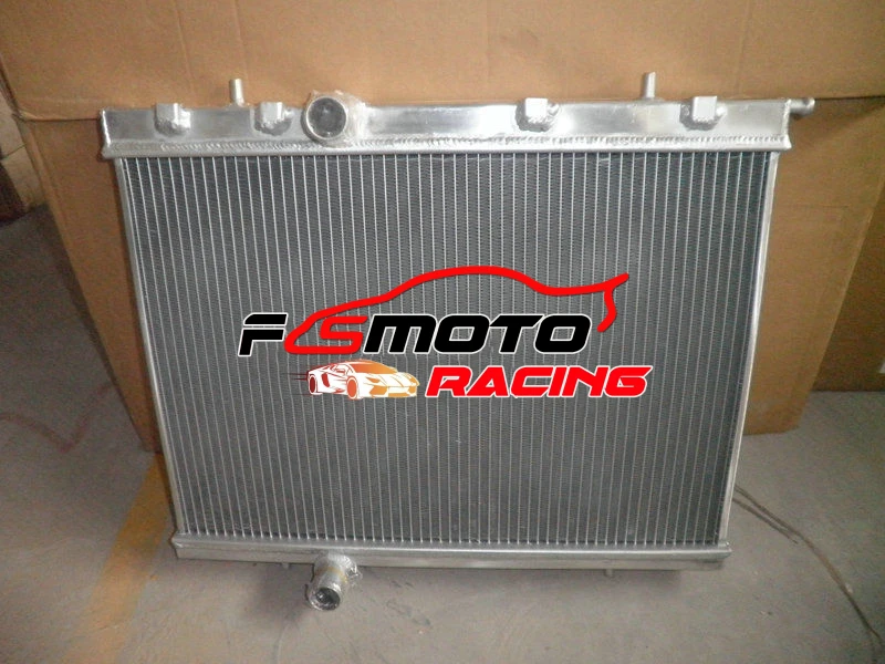 Per Peugeot 206 2.0L Gti Rc S16 Manuale Mt Alluminio Radiatore Raffreddamento Ad Acqua Intercooler Dissipatore Di Calore