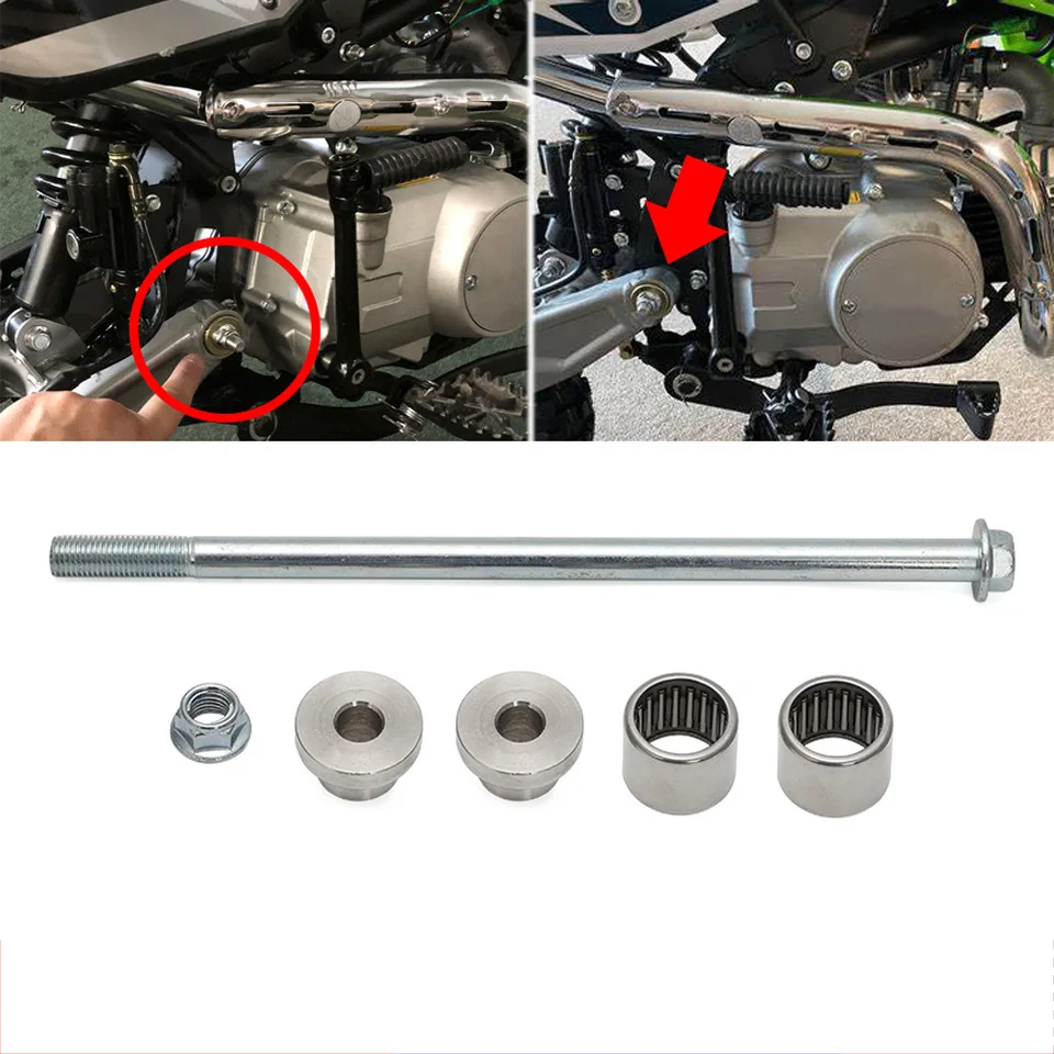 M10 X 1.25 Bullone Dimensioni Dirt Bike Aggiornamento Braccio Oscillante Bullone Boccole Cuscinetto Per Motore Apollo Db-X4, X5, X6 110Cc