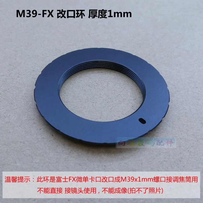 M39-Fx Modifica L'Adattatore Dell'Obiettivo 1.0 1.5 2.0 Millimetri Sottili Per M39 Alla Macchina Fotografica Di X-E2 Del Supporto Di Fuji Fujifilm X