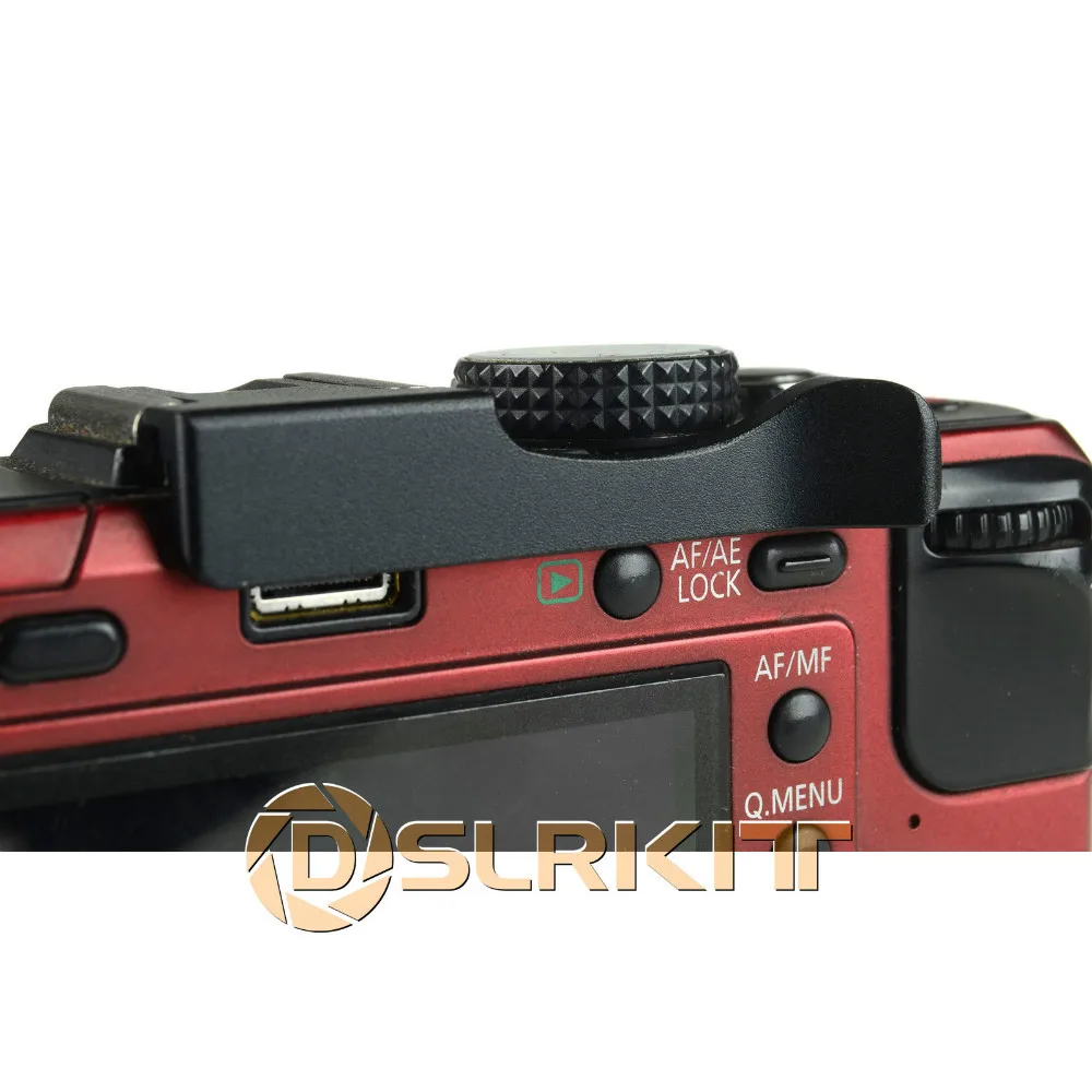Dslrkit Thumb Up Grip Per Fujifilm X-E1 X-M1 X-A1 E2 X X-Pro1 (Nero)