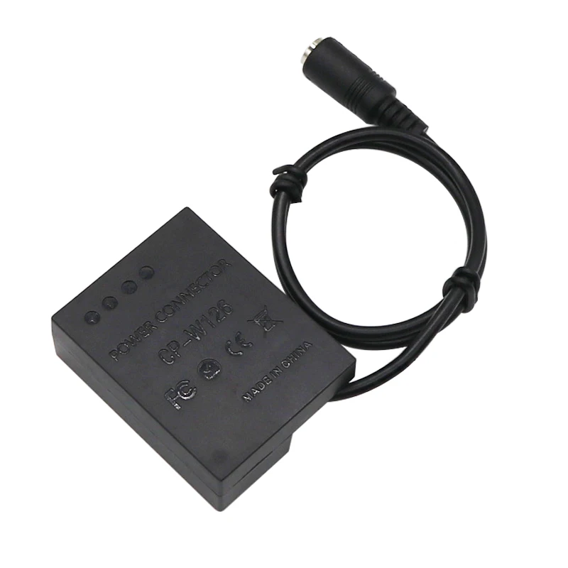Cp-W126 Connettore Di Alimentazione Accoppiatore Cc Per Batteria Np-W126 Per Fujifilm X-Pro 2 X-E2 X-E2S X-M1 X-A1 A2 X-T1 Fotocamera Hs35Exr