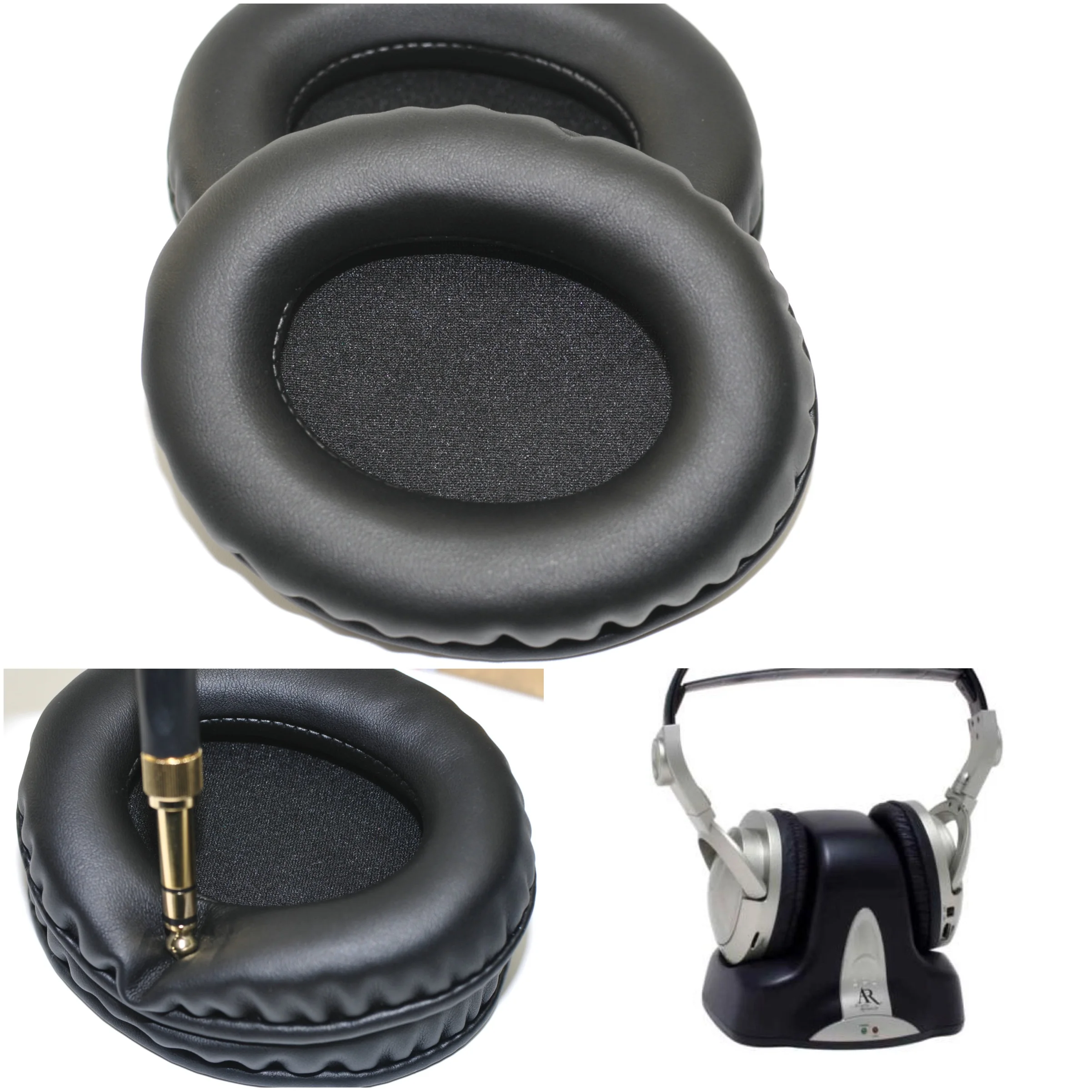 Auricolari Di Ricambio Pad Cuscino Di Schiuma Per Acoustic Research Aw721 Aw721C Wireless Ar Cuffia Auricolare Cuffie